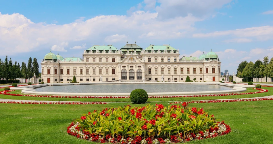 Christmas Village at Belvedere Palace